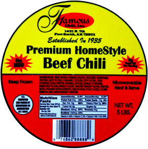 Premium HomeStyle Beef Chili